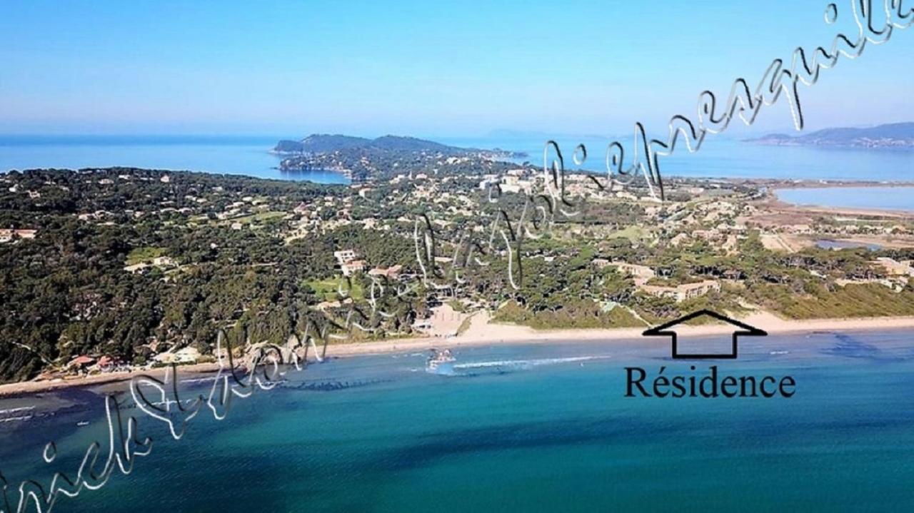 Magnifique Parc De La Presqu'Ile Avec Piscine Et Plage Face A Porquerolles ! Hyeres Exterior photo